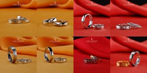 Cincin nikah kawin tunangan couple Bontang custom pin emas perak palladium platinum platina silver Jual Beli bikin cincin murah (1)