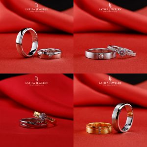 Cincin nikah kawin tunangan couple Bontang custom pin emas perak palladium platinum platina silver Jual Beli bikin cincin murah bagus (2)