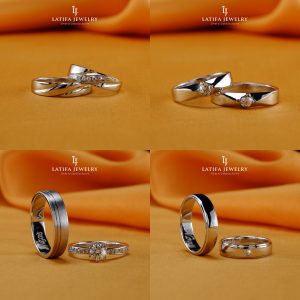 Cincin nikah kawin tunangan couple Bontang custom pin emas perak palladium platinum platina silver Jual Beli bikin cincin murah bagus (4)