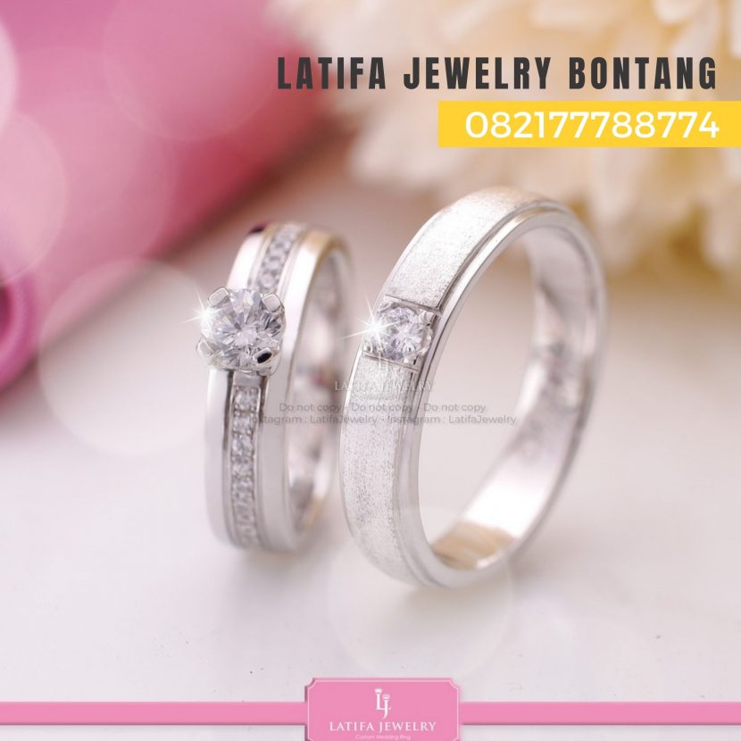 Toko jual beli cincin nikah kawin tunangan couple custom emas palladium perak platinum bontang murah (2)