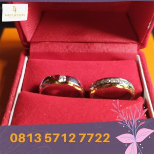 cincin nikah surabaya tunangan kawin couple custom emas palladium perak platinum murah (1)