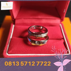 cincin nikah surabaya tunangan kawin couple custom emas palladium perak platinum murah (3)
