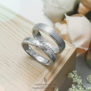 Cincin Nikah Makassar Cincin Kawin Makassar Cincin Tunangan Makassar Couple Custom Emas Palladium Perak Platinum (18)