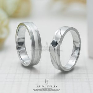 Cincin Nikah Makassar Cincin Kawin Makassar Cincin Tunangan Makassar Couple Custom Emas Palladium Perak Platinum (23)